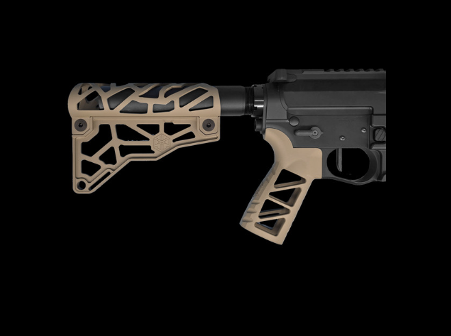 JL Billet Pistol Brace & Grip FDE Combo